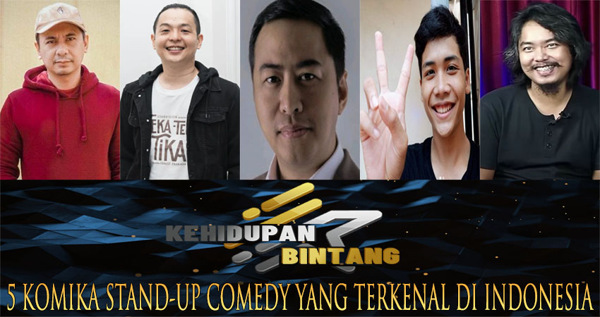 5 Komika Stand-up Comedy yang Terkenal di Indonesia